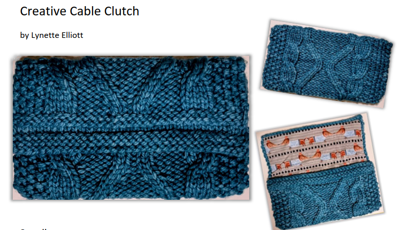 Cable Clutch Pattern